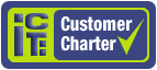 We abide by the ICT Customer Charter