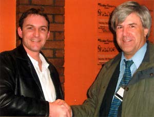 Kevin Akehurst and John Carter